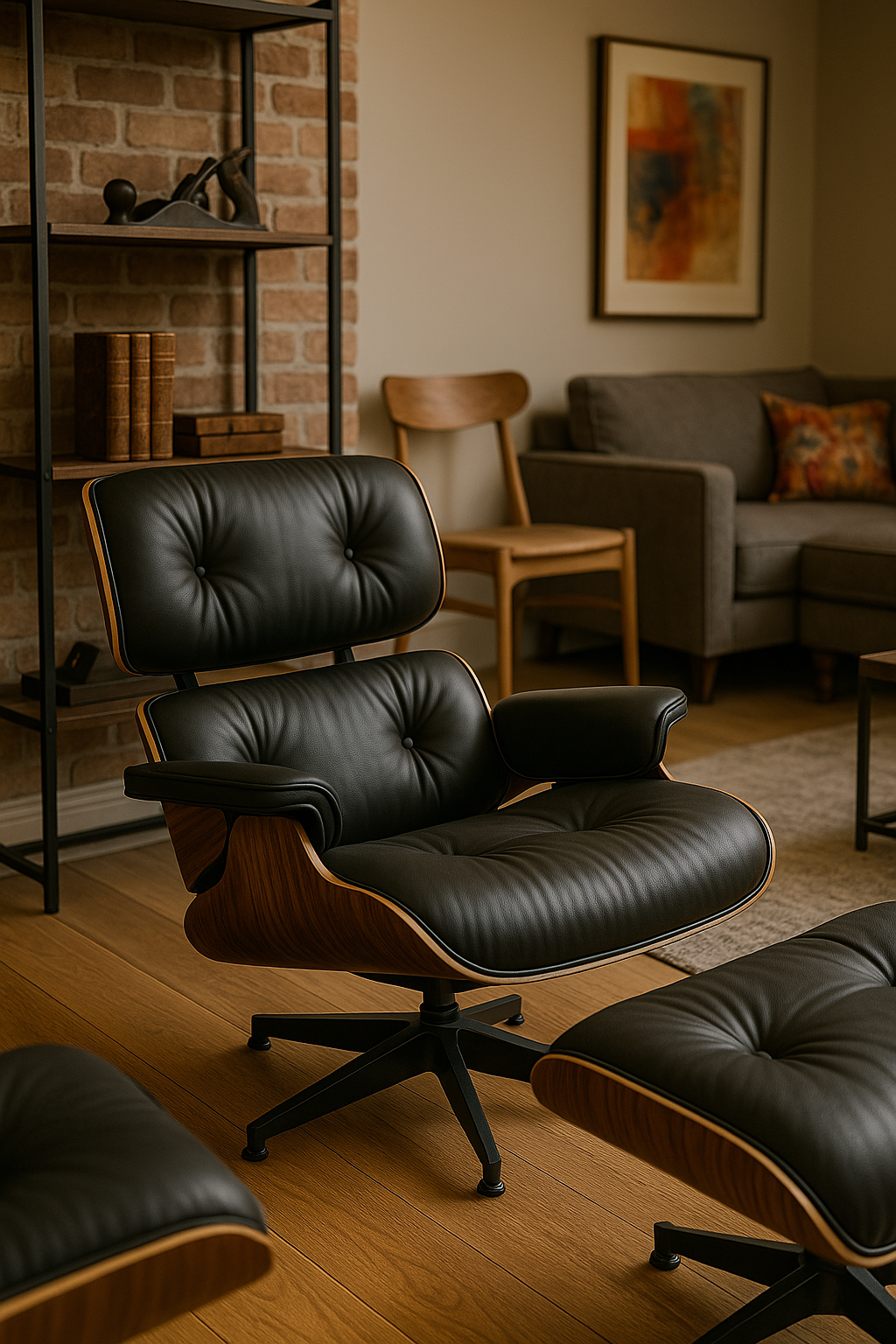 Classic Eames Lounge Chair