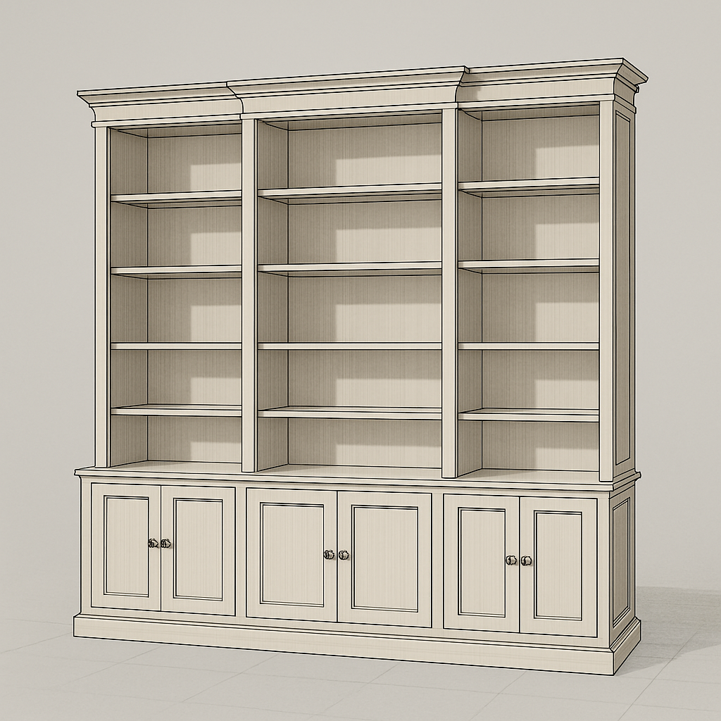 Library 3D Model Snapshot